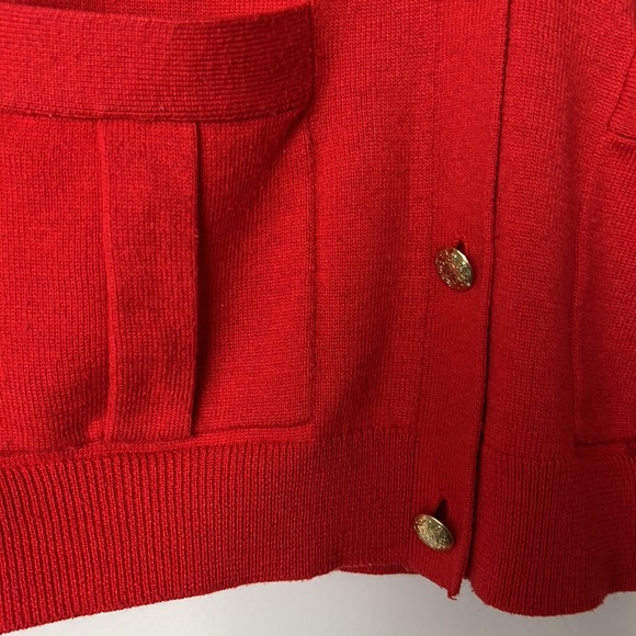 VINTAGE ♥️ Banana Republic V Neck Button Cardigan Sweater Sz S - Picture 5 of 8